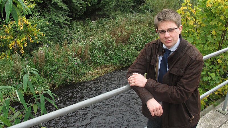 Caldwell Calls To Stop Sewage In The Water Of Leith Scottish Liberal   Csm Jack At Water Of Leith 56f687e0e0 